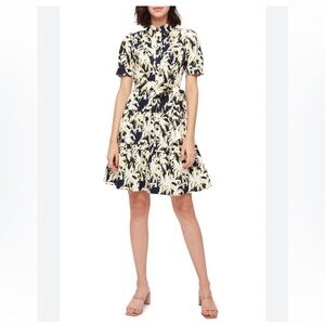 Diane von Furstenberg Amber Floral Print Stretch Dress Size: 8